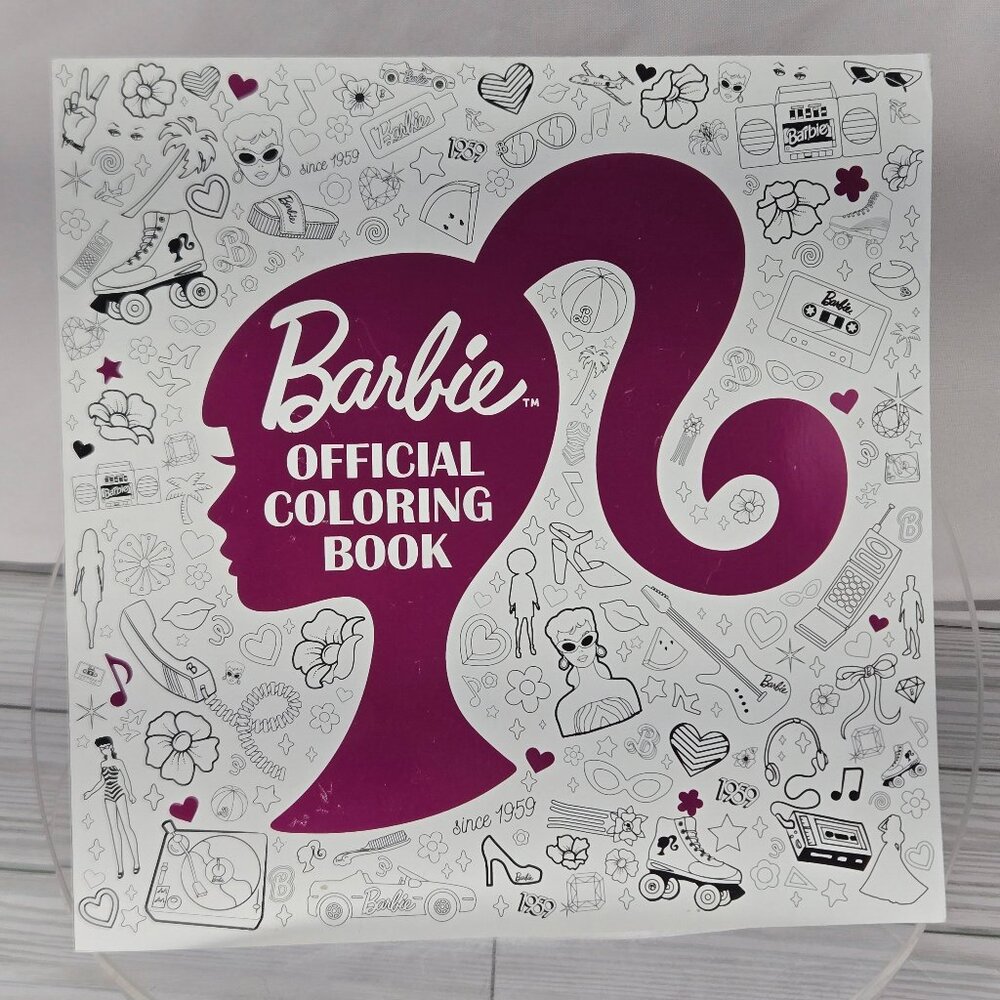 Barbie™ Official Coloring Book – Vintage-Inspired Collector’s Edition